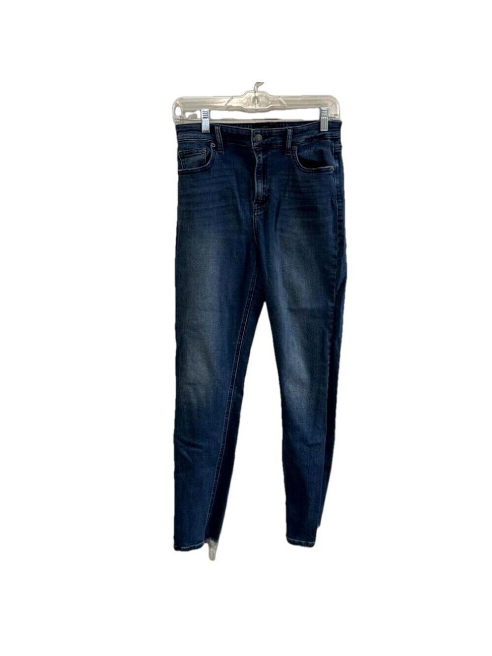 Women's Lucky Brand Bridgette Skinny Distressed Raw hem High Rise Jeans. Size 4